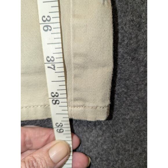 Arizona Jeans Womens Khaki Skinny Jeans Sz 7 - Picture 3 of 7